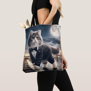 Cute Cat Pawdigy spelar ett måndagligt Sonata Tygkasse