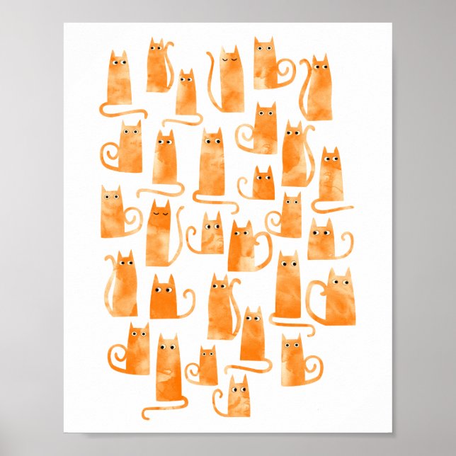 Cute Cat Poster (Framsidan)