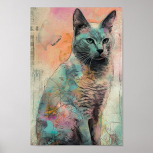 Cute Cat Poster
