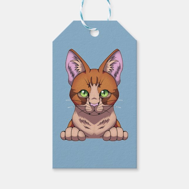 Cute Cat Presentetikett (Framsidan)