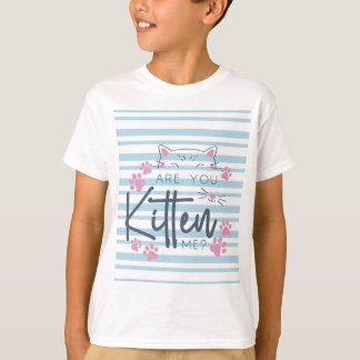 Cute Cat Pun - "Kitten mig?" Lönsam grafik T Shirt