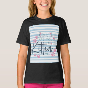 Cute Cat Pun - "Kitten mig?" Lönsam grafik T Shirt