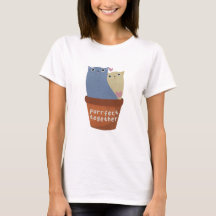 Cute Cat Pun: Purrfect Together T-Shirt