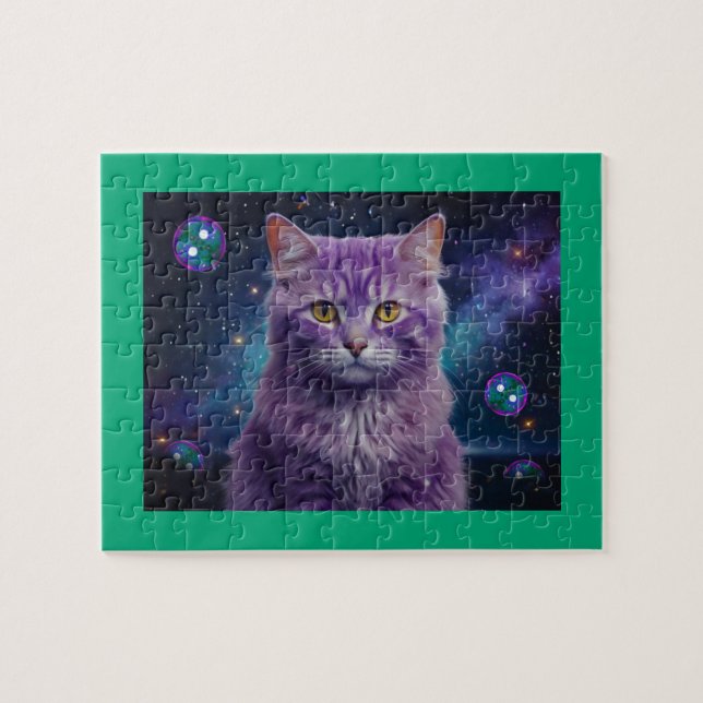 Cute Cat Puzzle for Cat Lovers Pussel (Horisontell)