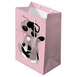 Cute Cat Rosa Gift Bag
