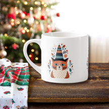 Cute Cat Scandinavian Folk Art jul