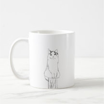 Cute Cat Sketch Modern