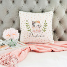 Cute Cat Soft Kön Neutral Doft Child Nursery
