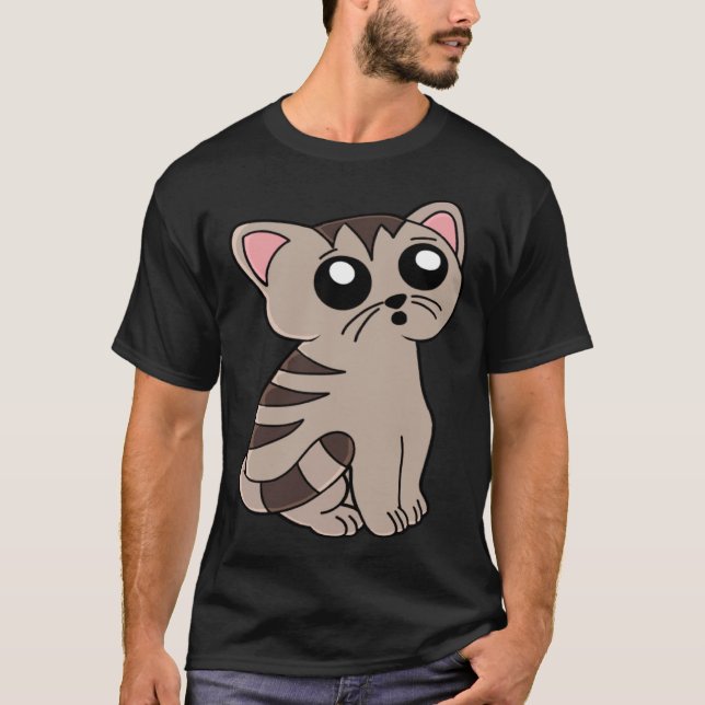 Cute Cat T Shirt (Framsida)