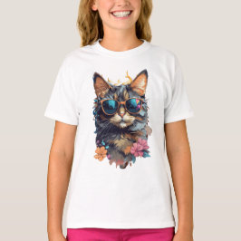 Cute cat t shirt