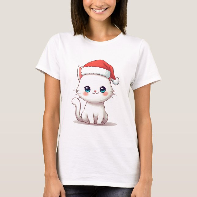 Cute Cat T-shirt (Framsida)