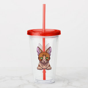 Cute Cat Take Away Mugg