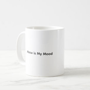 Cute Cat talar lugnt. Kaffemugg
