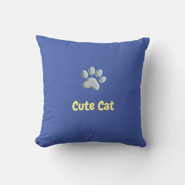 Cute cat tass kudde (Framsida)