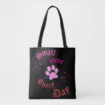 Cute Cat Tass Tote | Små steg varje dag