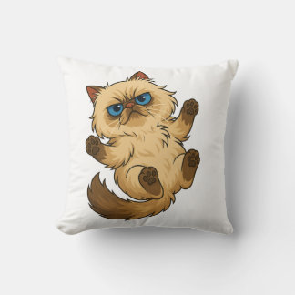 Cute Cat Throw Pillow Kudde