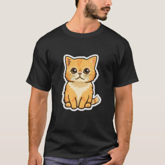 Cute Cat Tittar T Shirt
