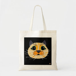 Cute Cat Tote Bag Tygkasse