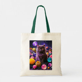 Cute Cat Tote Bag Tygkasse