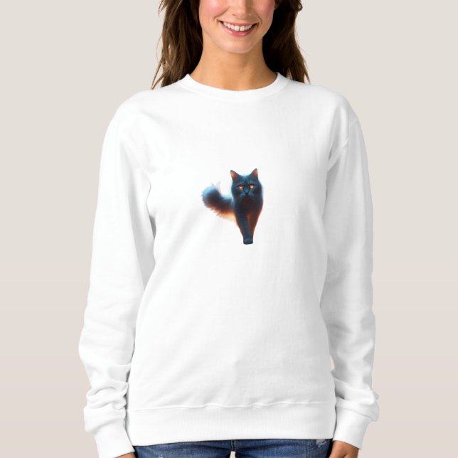 Cute cat Tshirt T Shirt (Framsida)