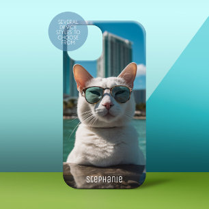 Cute Cat Wat Sunglass i Miami Sol
