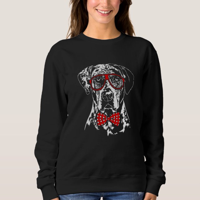 Cute Catahoula Leopard Dog mom dog T Shirt (Framsida)