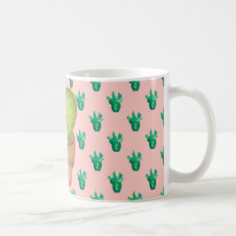 Cute Catcus Kaffemugg