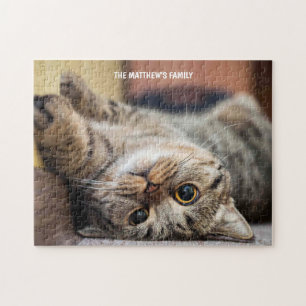 Cute Cate personlig jigszawa puzze Pussel