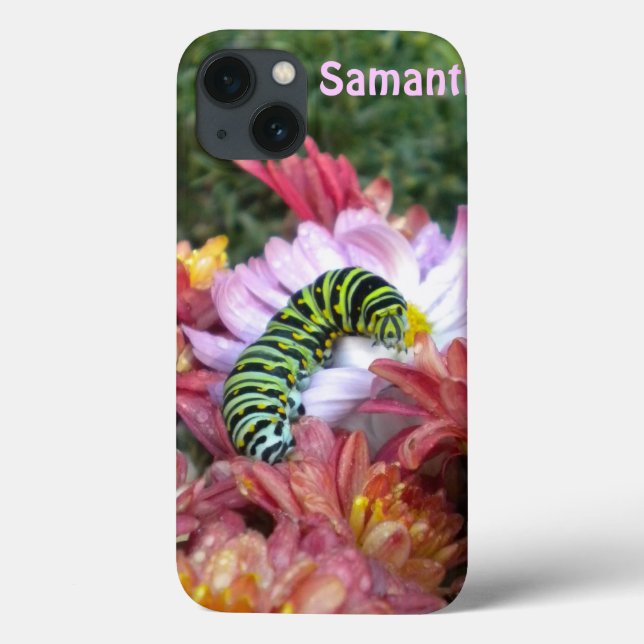 Cute Catercolumn iPad Case *Personalize* (Baksida)