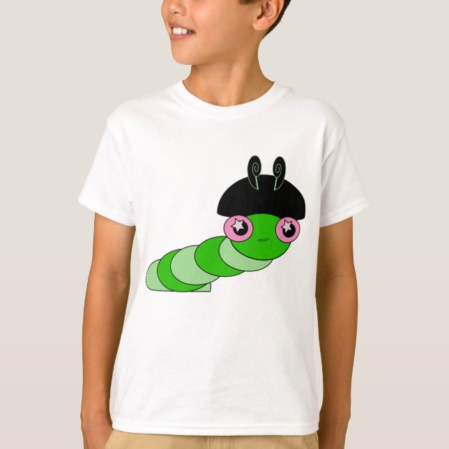 Cute Caterkvar T-shirt (Framsida)