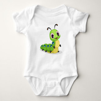 Cute Caterpelare Baby Bodykostdräkt 2 T Shirt