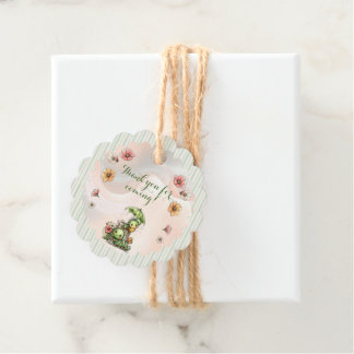 Cute Caterpillar Garden Baby Shower Party Gåvor Etiketter