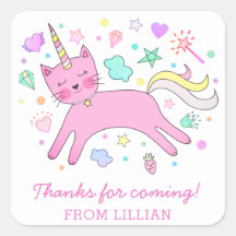 Cute Caticorn | Magic Birthday Tack