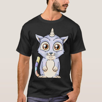 Cute Caticorn T Shirt