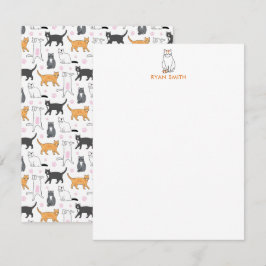 Cute Cats Anteckningskort