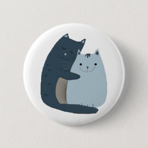 Cute Cats Cuddling Art Knapp