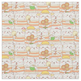 Cute Cats Fabric Tyg
