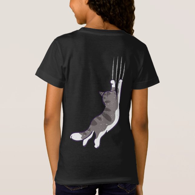 Cute Cats - Hängar på! T Shirt (Baksida)
