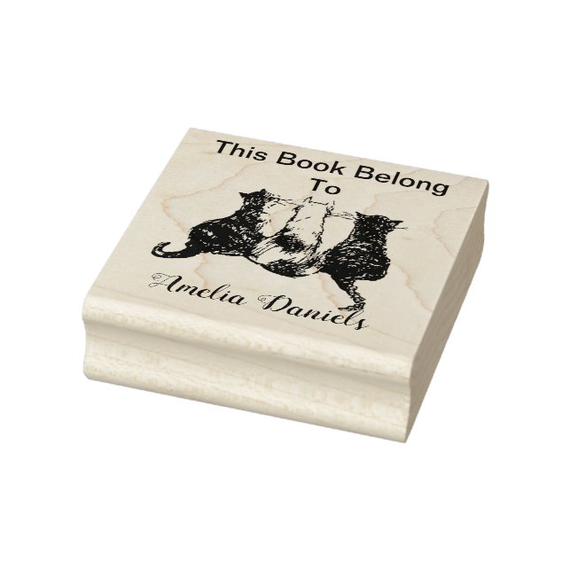 Cute Cats i Bok i Tillhör till Stämpel (Stämpel)