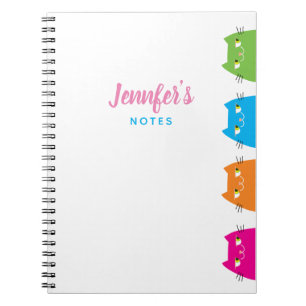 Cute Cats Kawaii Anteckningsbok