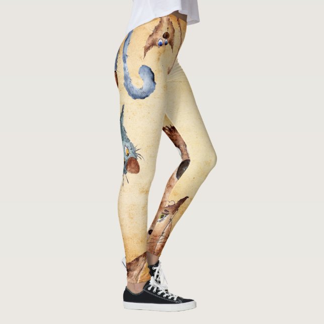 Cute cats leggings (Höger)