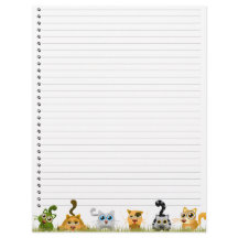 Cute Cats Letter Letterhead