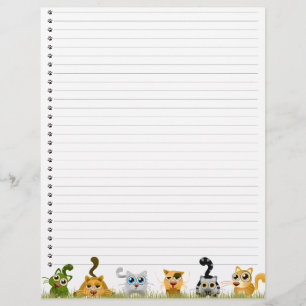 Cute Cats Letter Letterhead