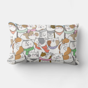 Cute Cats Lumbarkudde