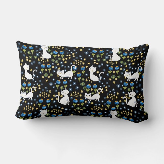 Cute cats lumbarkudde (Baksida)