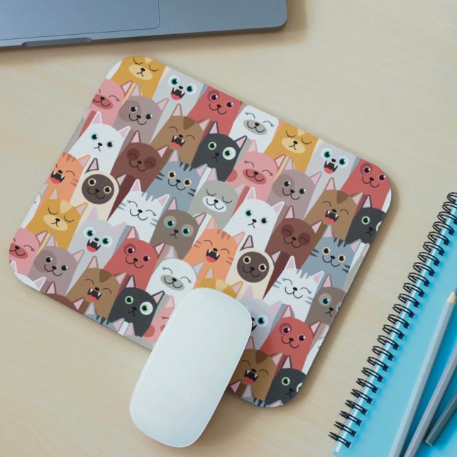 Cute Cats Mousepad Musmatta (Skapare uppladdad)
