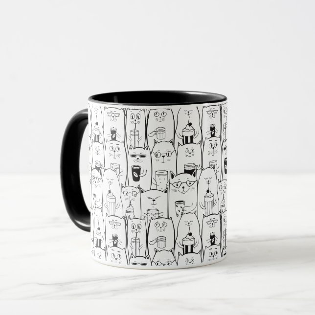 Cute Cats Mugg (Framsida vänster)