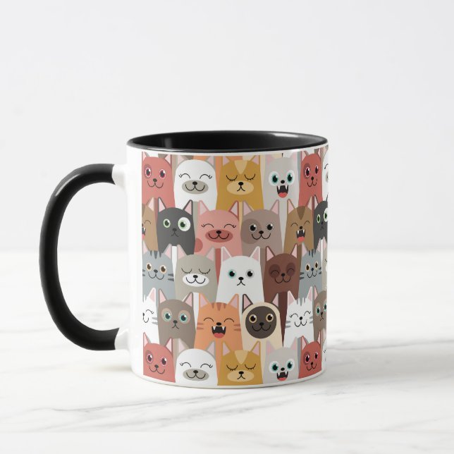 Cute Cats Mugg (Vänster)
