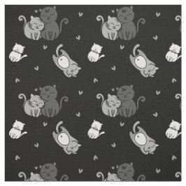 Cute Cats on Black Cheeky Witch® Cat Lovers Tyg