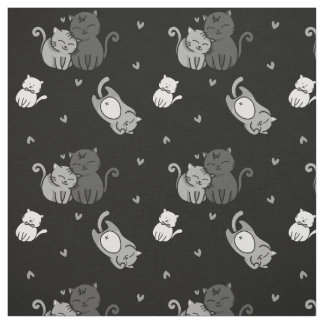 Cute Cats on Black Cheeky Witch® Cat Lovers Tyg